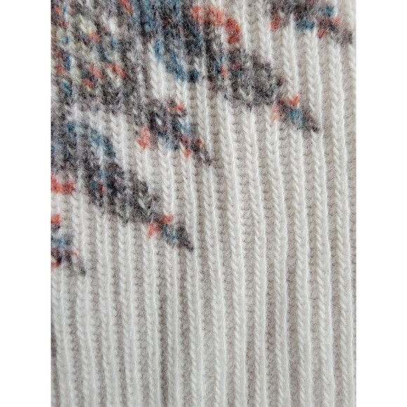 Etro Oversized Thick Ribbed Paisley Floral Turtleneck Sweater Sz 46 US Sz Large - Picture 9 of 16